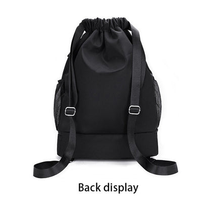 Large Capacity Versatile Lightweight Dry Wet Separation Multifunctional Sports and Fitness Harness Pocket Backpack
