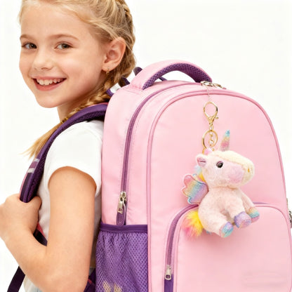 Mini Plush Unicorn Stuffed Animals Unicorn Party Favors Bulk Toys DIY Plush Keychain Stuffed Animal for Kids Party Favor