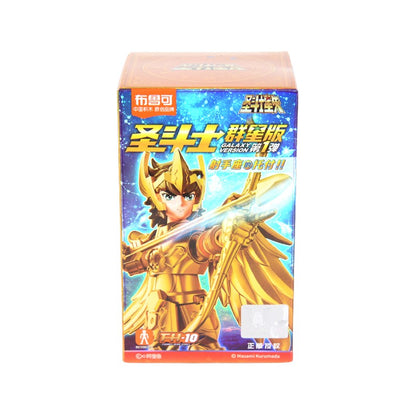 Blokees Gold Saint Action Figure Versão Galáxia 02 Libra Dohko Sagitário Saint Seiya Brinquedos de Montar Presente de Aniversário Infantil