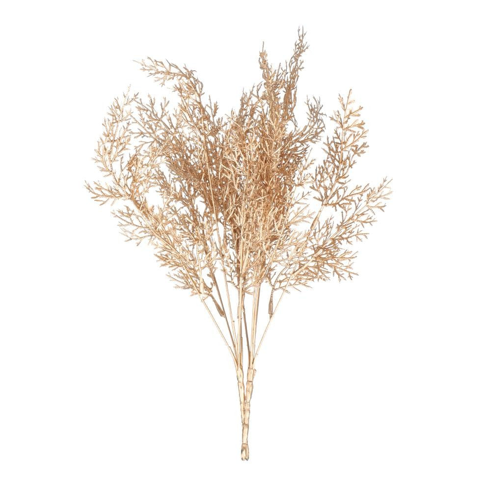 Simulation Flower Christmas Ornament Home Decorations Christmas Artificial Flower Simulation Leaf Artificial Plant Gold Silver