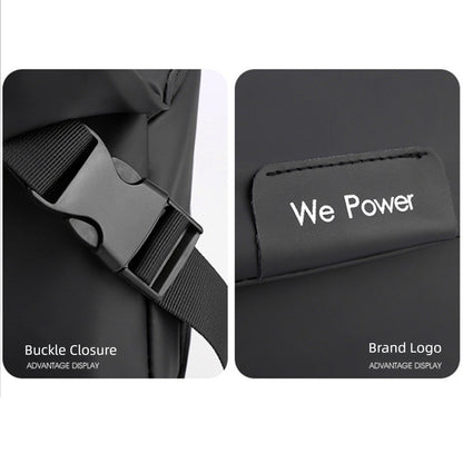 New Casual Crossbody Bag Multifunctional Large Capacity Messenger Bag Portable Shoulder Bag Men