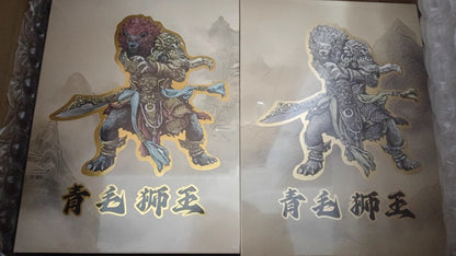 Fury Toys 1/12 Azure Lion Demon King Boneco de Ação Versão Dourada Versão Clássica Brinquedos de Modelo Colecionáveis Figuras de Enfeite de Mesa Presente