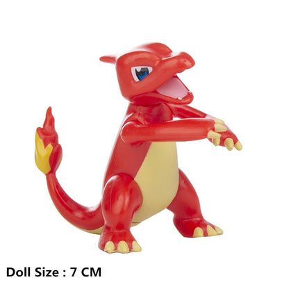 Pokémon 4-13cm Bonecos de Desenho Animado Filme Anime Pikachu Eevee Charmander Mewtwo Bonecos Colecionáveis Melhor Presente de Aniversário para Crianças