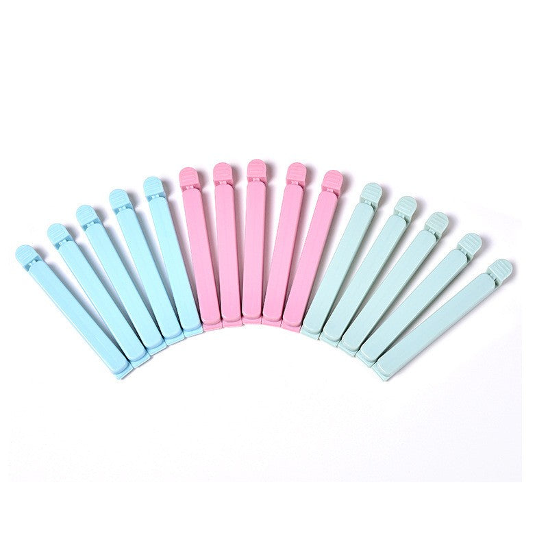5pcs Large Size Kitchen Food Bag Sealer Clamp Anti-Damp Snack Sealing Clip Plastic Bag Clamp for Food Storage
