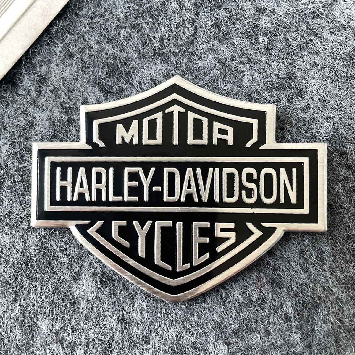 Para Harley Davidson Logotipo Decorativo de Metal Moto Adesivo Personalizado Modificado 3D Estéreo Adesivos de Carro Acessórios de Emblema