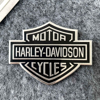 Para Harley Davidson Logotipo Decorativo de Metal Moto Adesivo Personalizado Modificado 3D Estéreo Adesivos de Carro Acessórios de Emblema
