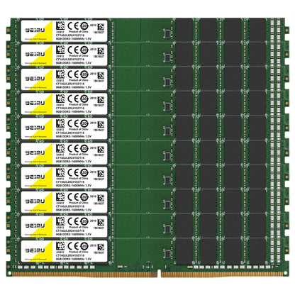 Memória Ram DDR3 4GB 8GB Desktop 1066 1333 1600 1866Mhz PC3 1.5V 8500 10600 12800 240Pinos Non-ECC DIMM Para Intel & AMD