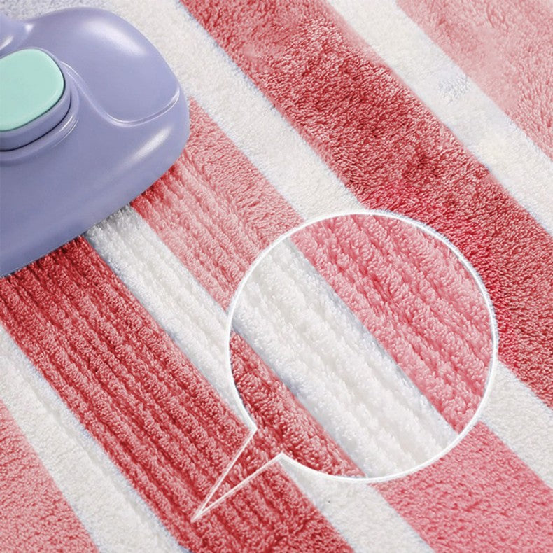 2pcs Thickened Towel Bath Towel Setstrong Absorbentfast Dryingnon-Lintingdurableideal For Family Usebeach Essentials