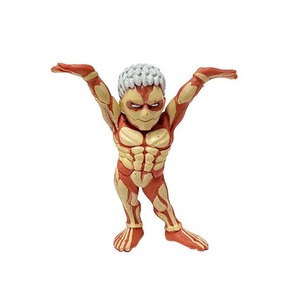 6cm Ataque dos Titãs Anime Figura Eren Jaeger Boneco de Ação 5 Peças Coleção Modelo Decoração de Quarto Brinquedos de Presente de Natal para Crianças