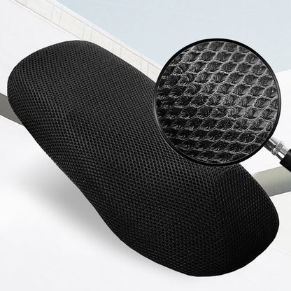 Capa de Assento de Motocicleta em Malha 3D Respirável Antiderrapante para Quatro Estações Capas de Assento de Scooter para Motocicleta Almofada Acessórios M/L/XL/XXL/XXXL