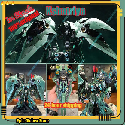 NOVA 1/100 AXIS MODEL WORKS Kshatriya Osirisaerial Dominator Action Figure Lâmpada Luminosa Montada Gk Figure Modelo Colecionável