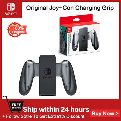 Nintendo Switch Joy-Con Charging Grip Support Charging Function