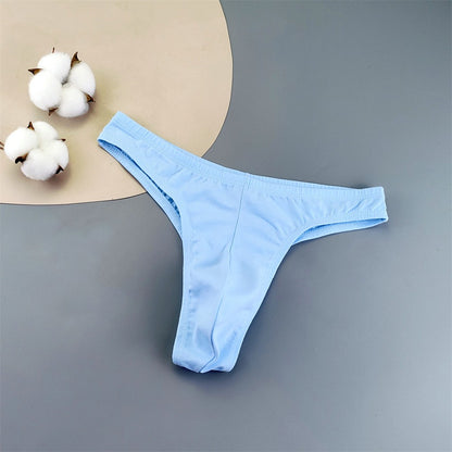 NEW 2025 Big Men Sexy Thongs Cotton Underwear Plus Size Male Convex Pouch G-string Briefs M/L/XL/XXL/XXXL