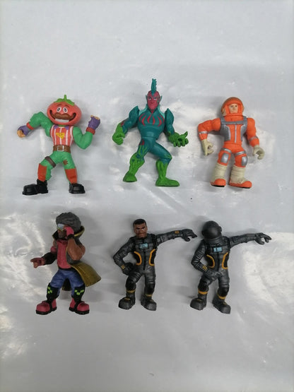 Fortnite Soldado Boneco de Ação EPICGames Brinquedos Fortnite Ferramentas de Coleta em Miniatura Peely Skull Trooper Fishstick Blackheart