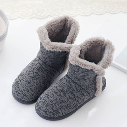 Insulated Hunting Boot Winter Men Models Soft Warm Home Boots Thick Fur Furry Men Short Plush Cotton Shoes Men Chukka Boots