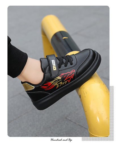 Children's Sports Shoes Boys Casual Running Sneakers Breathable Non-Slip Flat Walking Shoes Fashion Kids Athletic Footwear