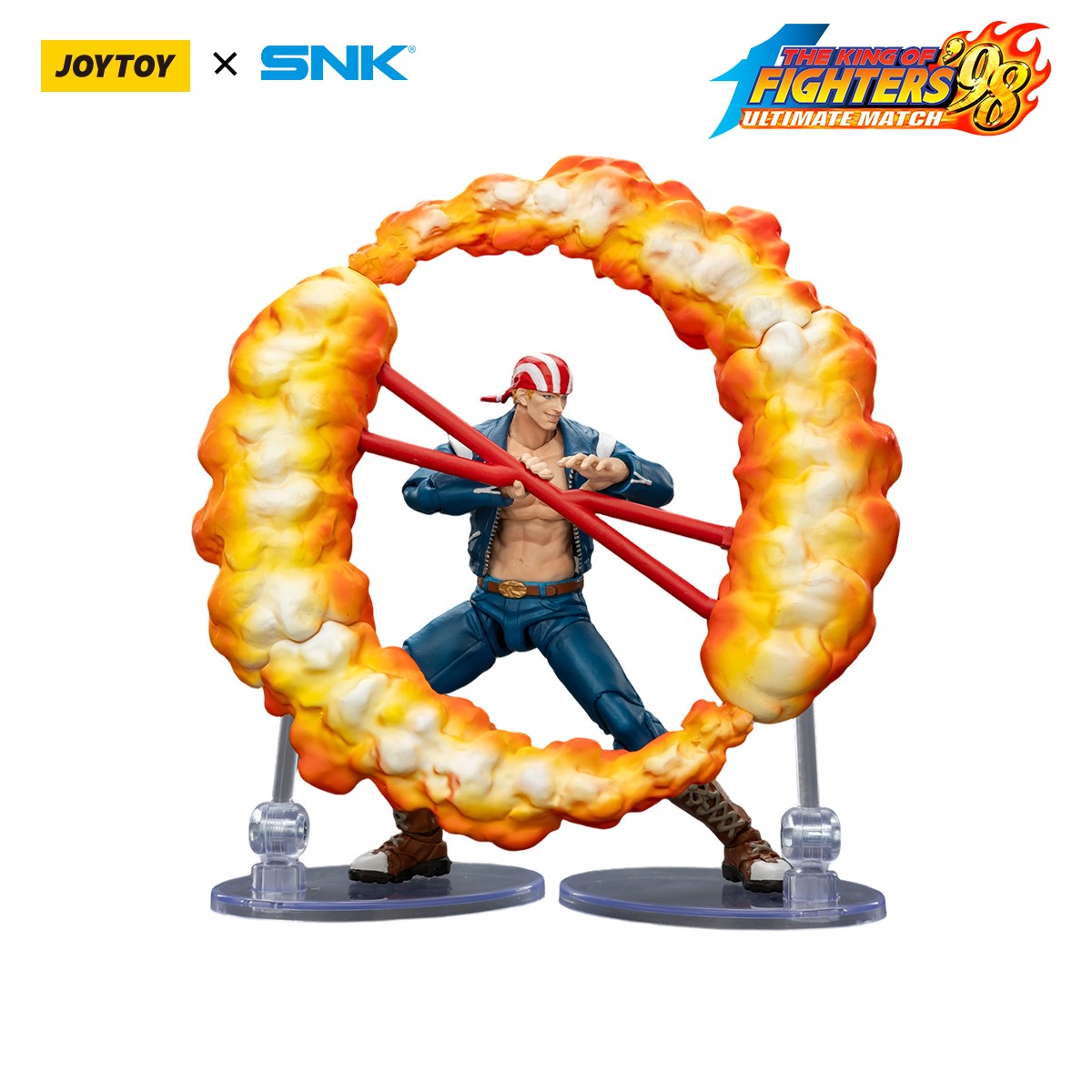 [Pré-venda] JOYTOY SNK 1/18 Action Figure KOF 98UM 97 Special Team Ryuji Yamazaki Billy Kane Blue Mary figuras Modelo de Brinquedo