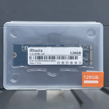 SSD M.2 2280 chave B MLC M2 SATA III 6GB/S SSD Interno de Estado Sólido 16GB 32GB 64GB 128GB 256GB 512GB Para Placa-Mãe Laptop