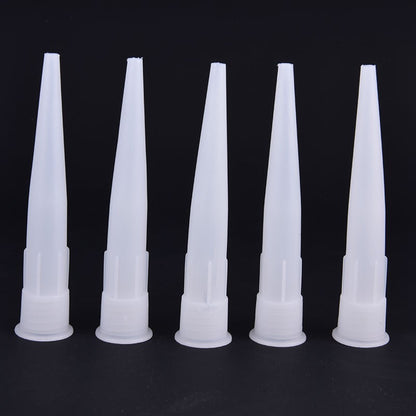 20 Bicos Universais para Pistola de Calafetar Bicos de Plástico para Cola de Vidro Pontas de Calafetagem de Silicone Ferramentas para Construção Doméstica