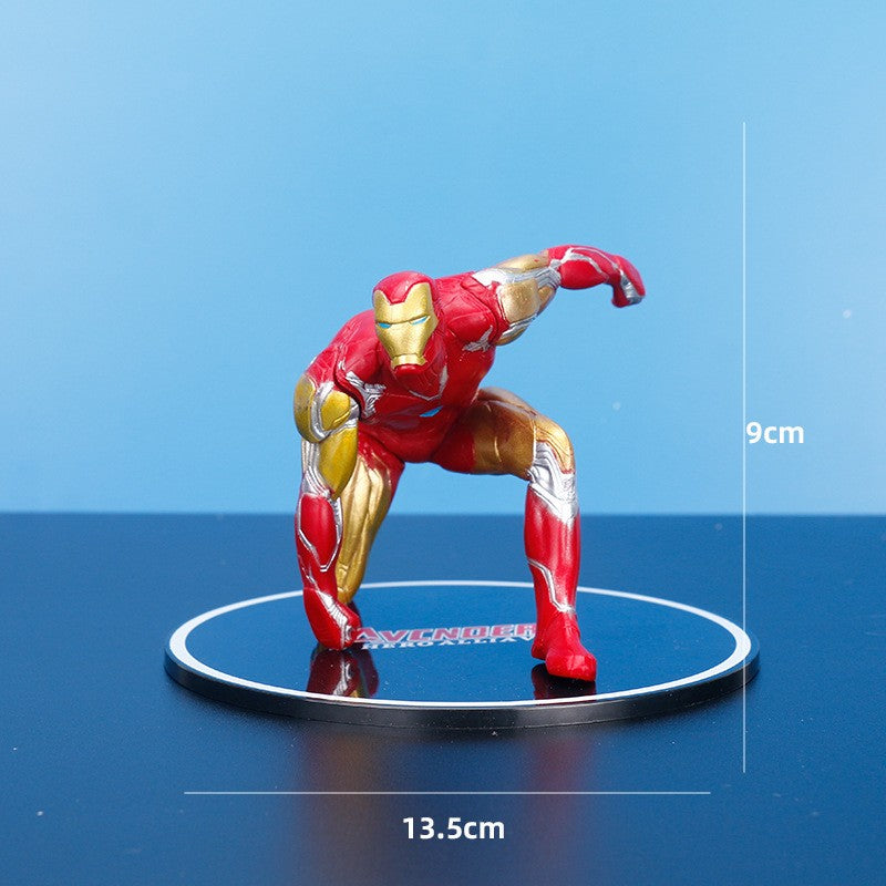 2024 Mais Recente Venom PVC Sólido Posição Deitada Venom Aliança de Vilões Homem Aranha Anime Modelo Artesanal Decoração Boneco