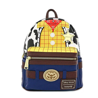 Bolsa de Ombro Mini Mochila Loungefly Pixar Toy Story 1-4 Series Rex Buzz Lightyear Woody Lotso Cosplay