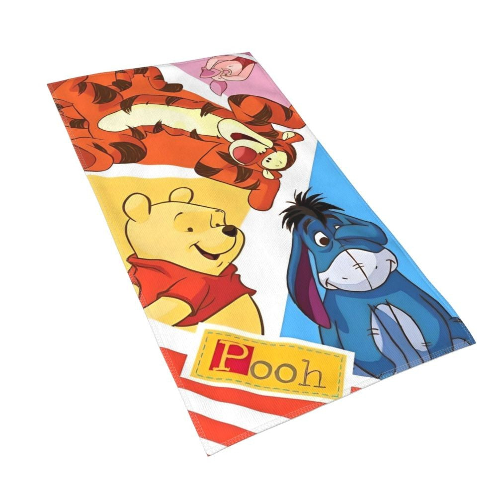 Winnie The Pooh Bear Piglet Merch Towel for Beach New Summer Microfiber Shower Towel No Sand Quick-Dry Surf Towels