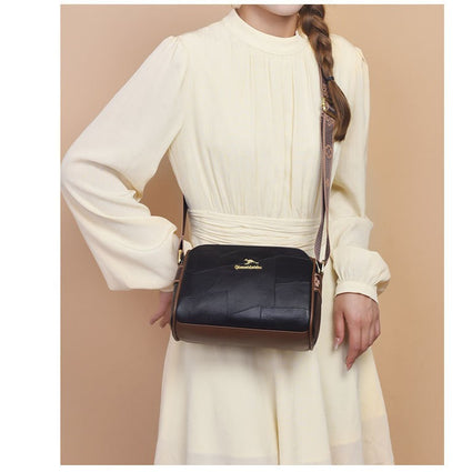 Luxury Kangaroo New Genuine High Quality Soft Leather Women Purses Cofrossbody Bag Designer Brand Ladies Shoulder Crossbody Bags