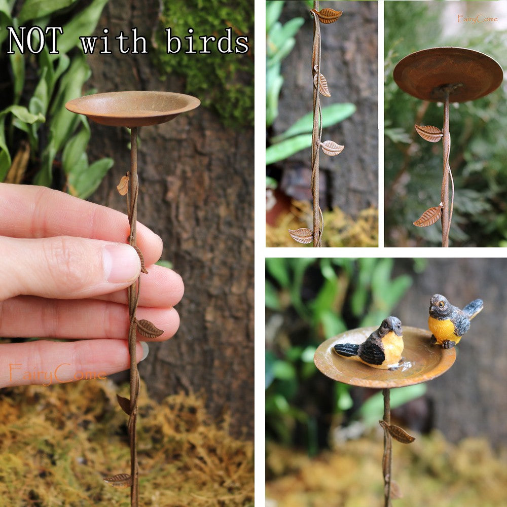 Miniature Fairy Garden Squirrels Set Miniature Forest Animal Figures Figurines Kit Mini Garden Supplies Bonsai Decorations