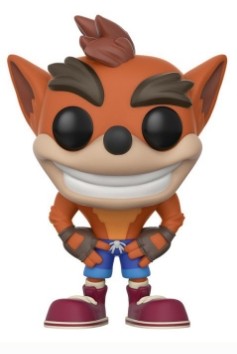 Crash Bandicoot Coleção de Bonecos de Vinil Brinquedos de Modelo de Bonecos de Vinil