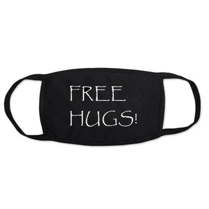 1PCS Black Mouth Mask Big Size Stop Air Pollution Home Cartoon Lovely Cotton Funny Teeth Masks Keep Warm Mouth Muffle Respirator