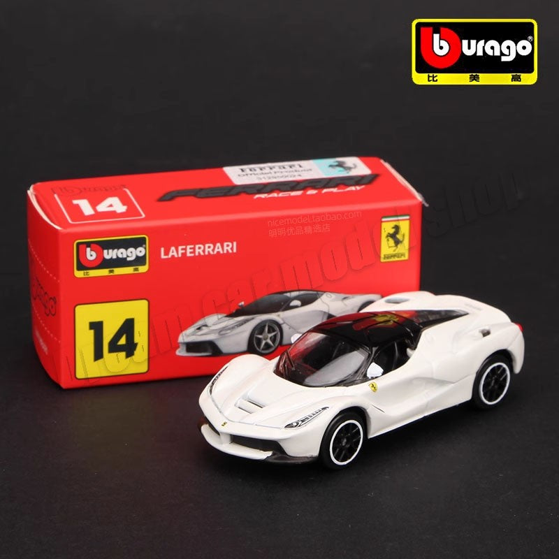 1:64 Bburago Ferrari SP3 812 SF90 F12Tdf F40 488GTB Coleção Modelo de Carro Miniatura Carros Die-Cast Modelos de Carro de Brinquedo Presentes Atacado