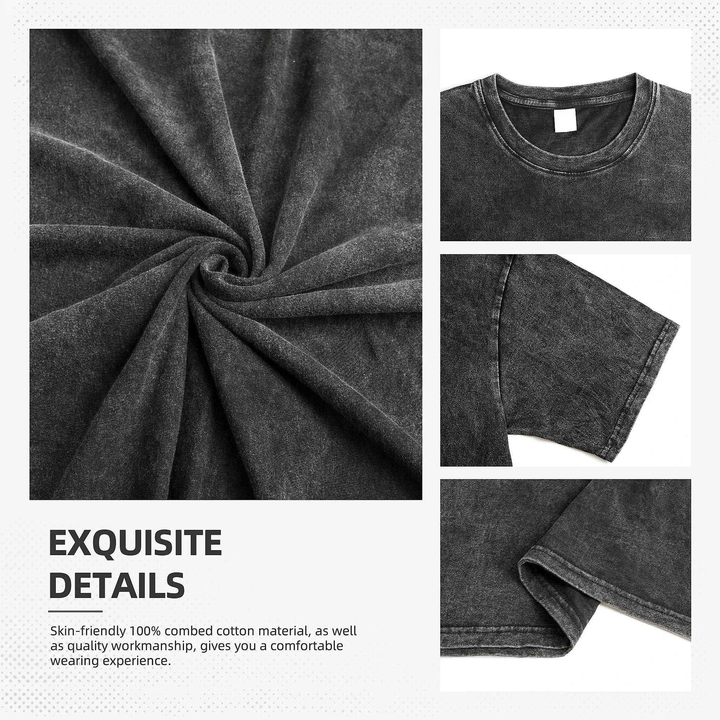 Summer Men's Retro Women's Casual Crew Neck Fashion Loose Clothing Jonas Brothers Washed Short Sleeve 100% Cotton T-Shirt