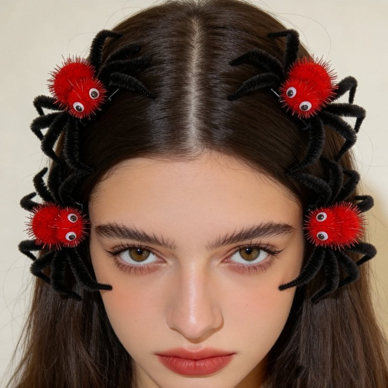 Halloween Hair Pins Party Hair Accessories Spider Hairband Halloween Decorations 2026 Day of The Dead Party Favors Gifts