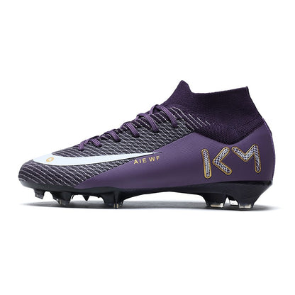 New Men Soccer Shoes Adult Futsal Sport Indoor Football Boots Cleats Non-Slip Boys Grass Ultralight Turf Comfortable Match