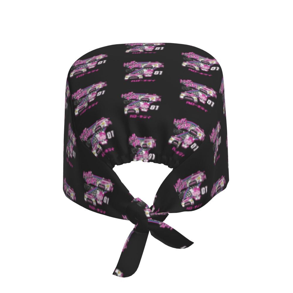 Touca Cirúrgica Personalizada Hello Kitty Equipe Médica Feminino Masculino Desenho Animado Personagem Para Chapéu de Chef Touca de Esfoliação