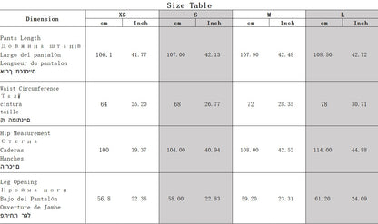 Tidalyf 2025 Women Vintage Brown Wide Leg Pants with Metal Belt High Waist Casual Trousers