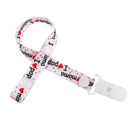 1pc Portable Pacifier Clip: Lightweight material, easy-to-use clip, ideal choice for outings with baby