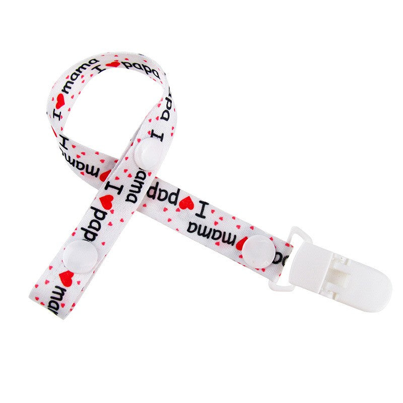 1pc Portable Pacifier Clip: Lightweight material, easy-to-use clip, ideal choice for outings with baby