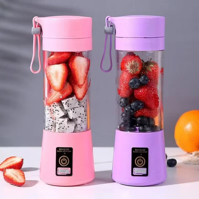 Portable Mini Juicer Handheld Electric Blender USB Rechargeable Multifunction Kitchen Appliance for Fruit Milkshake
