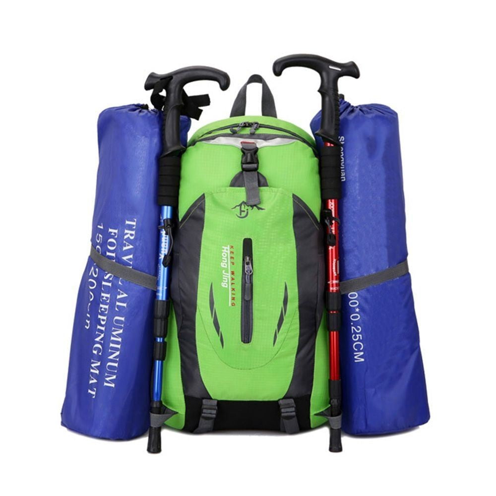 Mochila Grande Impermeável 40L para Camping Trilha Caminhada Viagem ao Ar Livre Durável Nylon