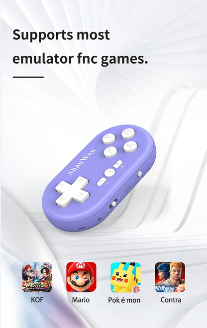 Mini Gamepad Gaming Control Bluetooth For iPhone Android PS4 PS3 Switch Xbox Mobile IOS PC TV Controller Wireless Game Pad Phone
