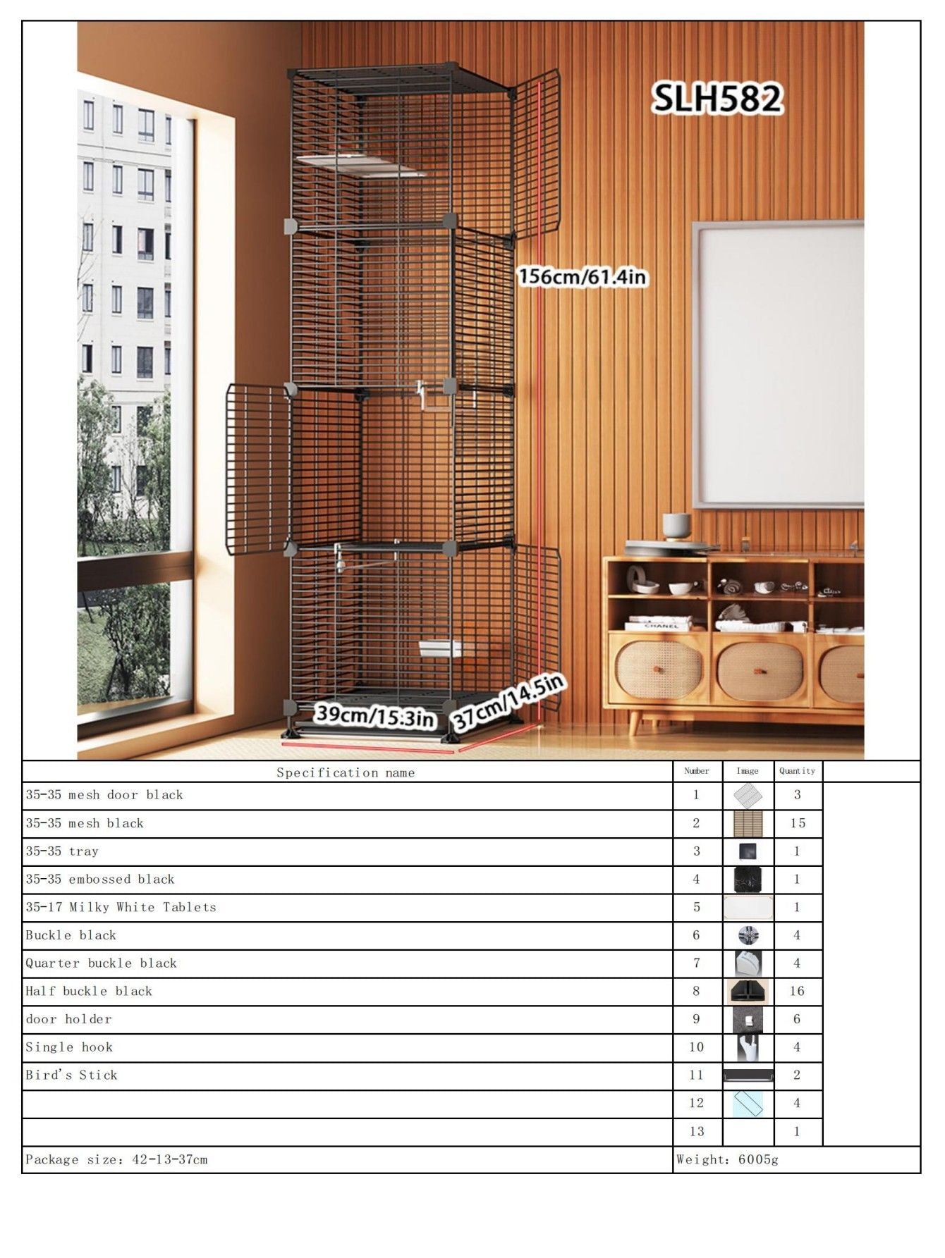 Gaiola Grande para Papagaios, Montagem DIY para Uso Doméstico, Ninho de Pássaro de Malha de Arame com Poleiro e Tigela, Adequada para Periquitos, Calopsitas, Mainás e Tentilhões