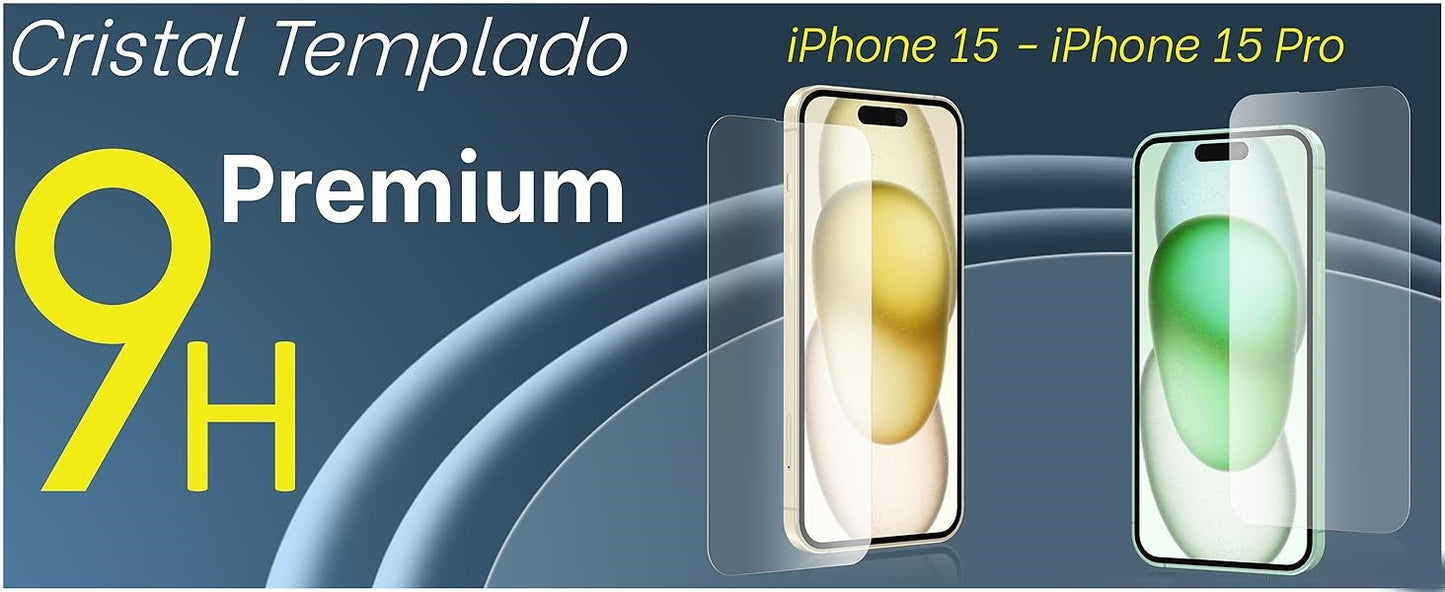 Película de Vidro Transparente Para iPhone 15 16 17 Pro Max Protetor de Tela Para iPhone 11 12 13 14 15 Pro Vidro Temperado iPhone13 Mini 16 Plus