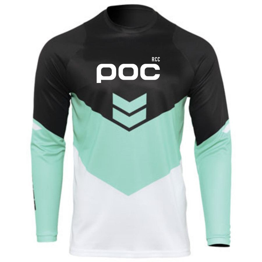 POC Men Cycling Jersey MTB Downhill T-shirt Racing Sport Bicycle Shirt Ropa Ciclismo Team Bike Jersey Cycling