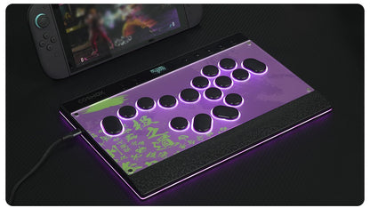 Haute42 Magnetic C16-S Joystick Hitbox Leverless Controller Stickless Arcade Stick Keyboard For PC/PS4/PS5/Switch Fight Sticks