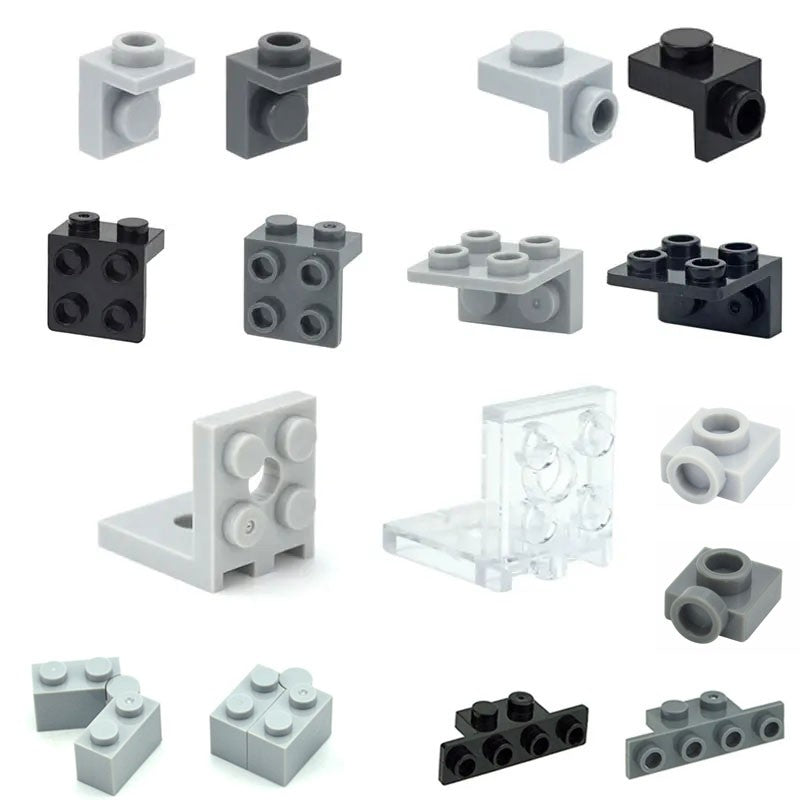 Compatible 21712 44728 3956 99207 36841 36840 99781 99780 Changeover Building Blocks Wall Panel Bracket Corner Connectors Toys