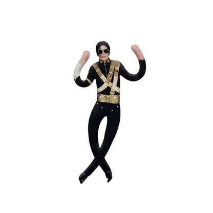 1/6pcs Michael Jackson Dolls Dried rat Plush Doll With Wire Frame Poseable Figure Movable Joints Abstract Toys Gifts Home Decor