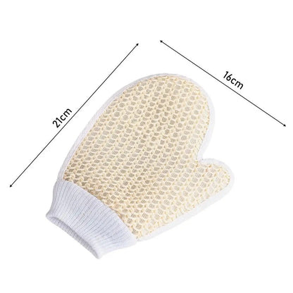 Bath Body Scrub Gloves Exfoliating Back Gloves Dead Skin Remover Double Sided Shower Brush Massage Cleansing Towel Bathing Tools