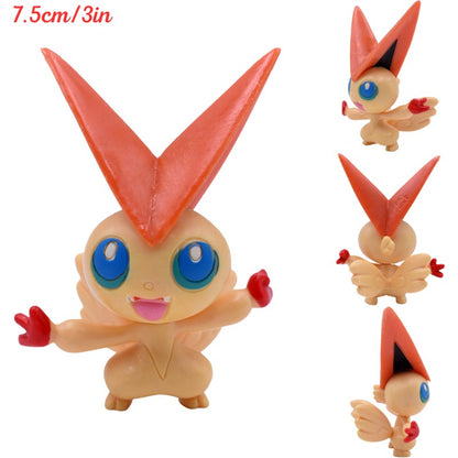 Pokemon Figure Toys Mega Charizard X Y Lugia Dialga Palkia Zekrom PVC Figurine Aggron Treecko Chespin Greninja Model Dolls Gifts