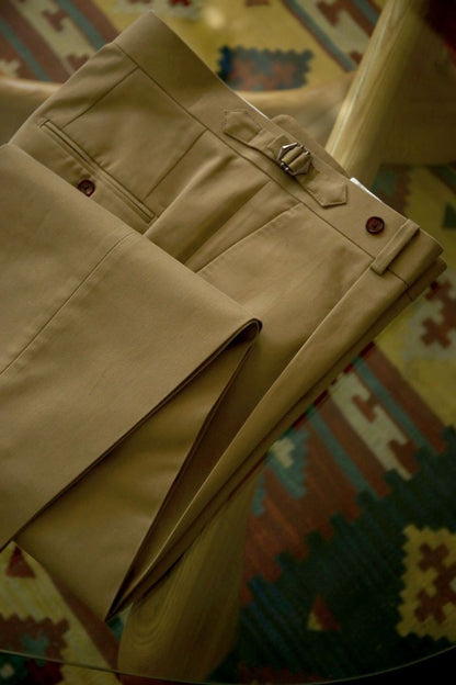 2024 Spring Summer Men's Fashion Solid Color Suit Trousers Male High Waist Loose Pants Men Business Casual Formal Pants W117